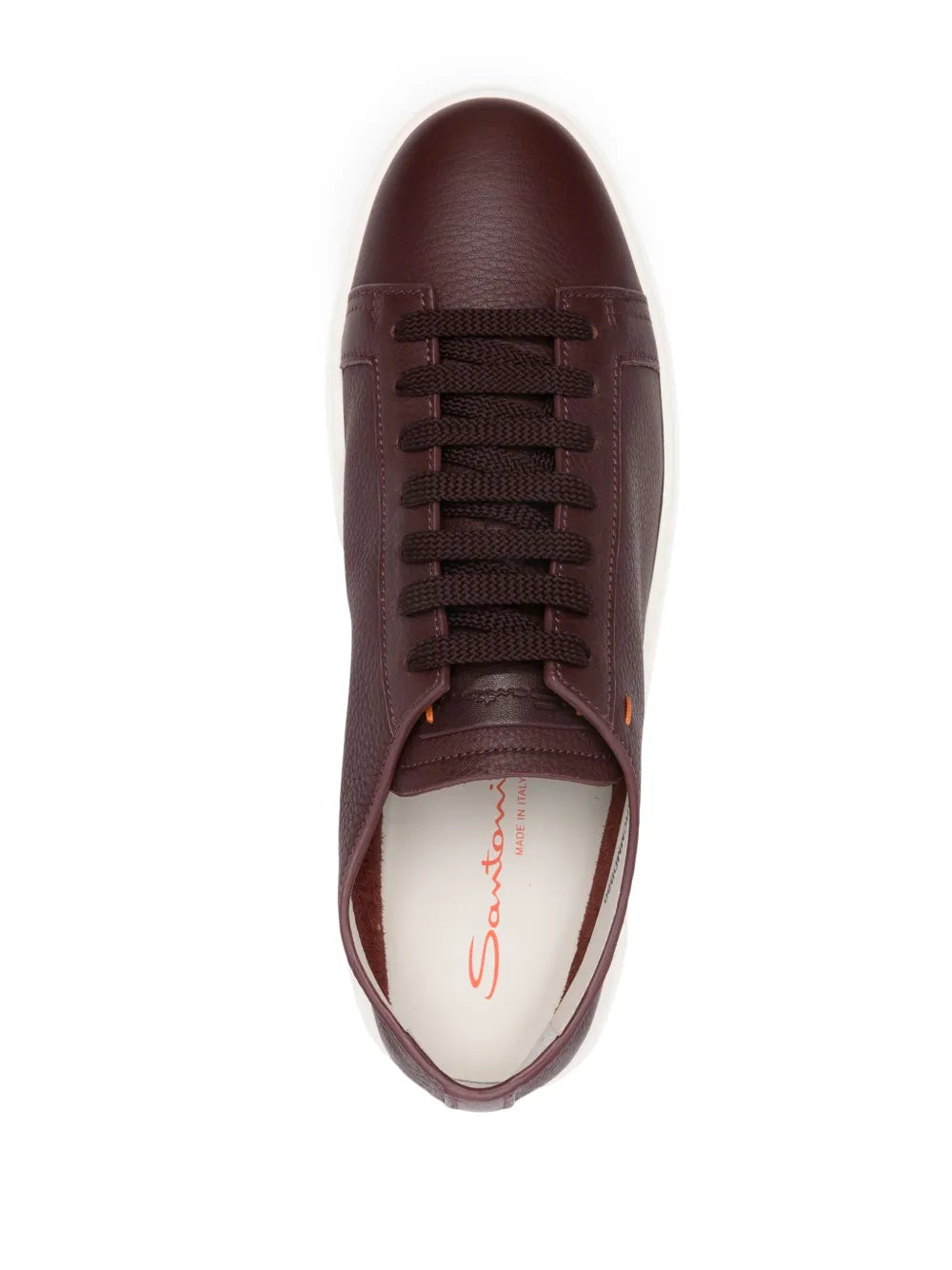 Santoni Leather Sneakers
