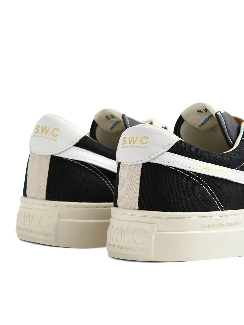Stepney Workers Club S-Strike Panelled Low-Top Sneakers