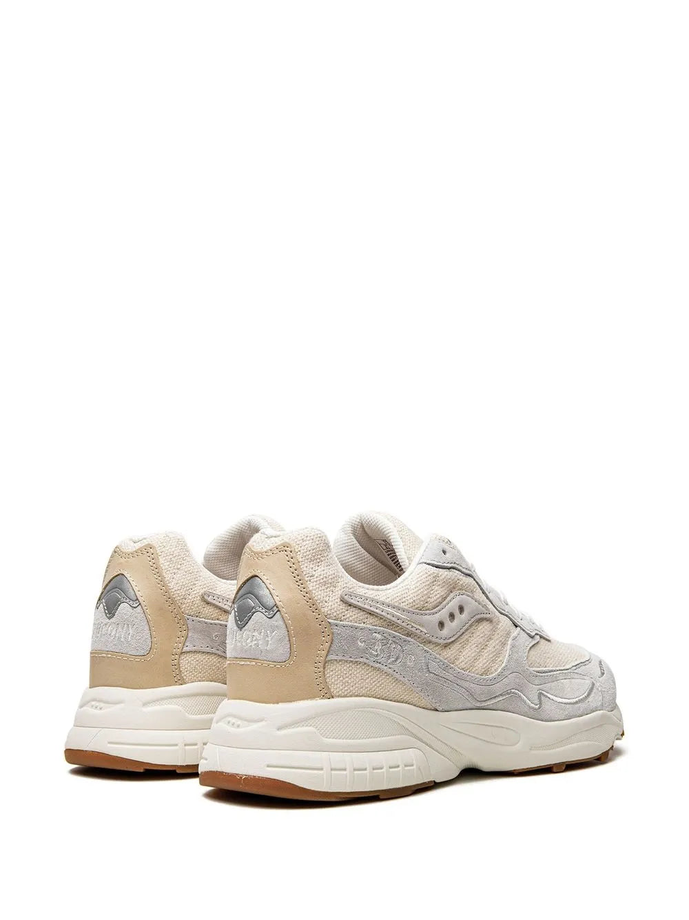 Saucony 3D Grid Hurricane Blank Canvas Sneakers