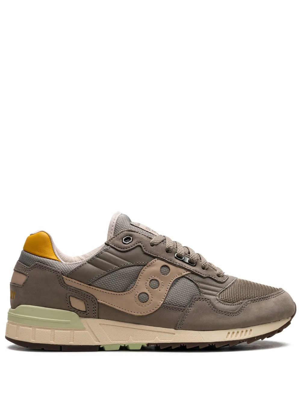 Saucony Shadow 5000 Premium Grey/Orange Sneakers