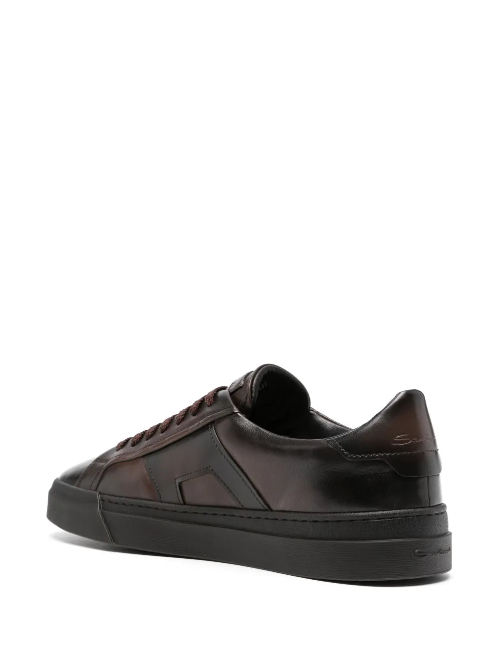 Santoni Logo-Debossed Sneakers