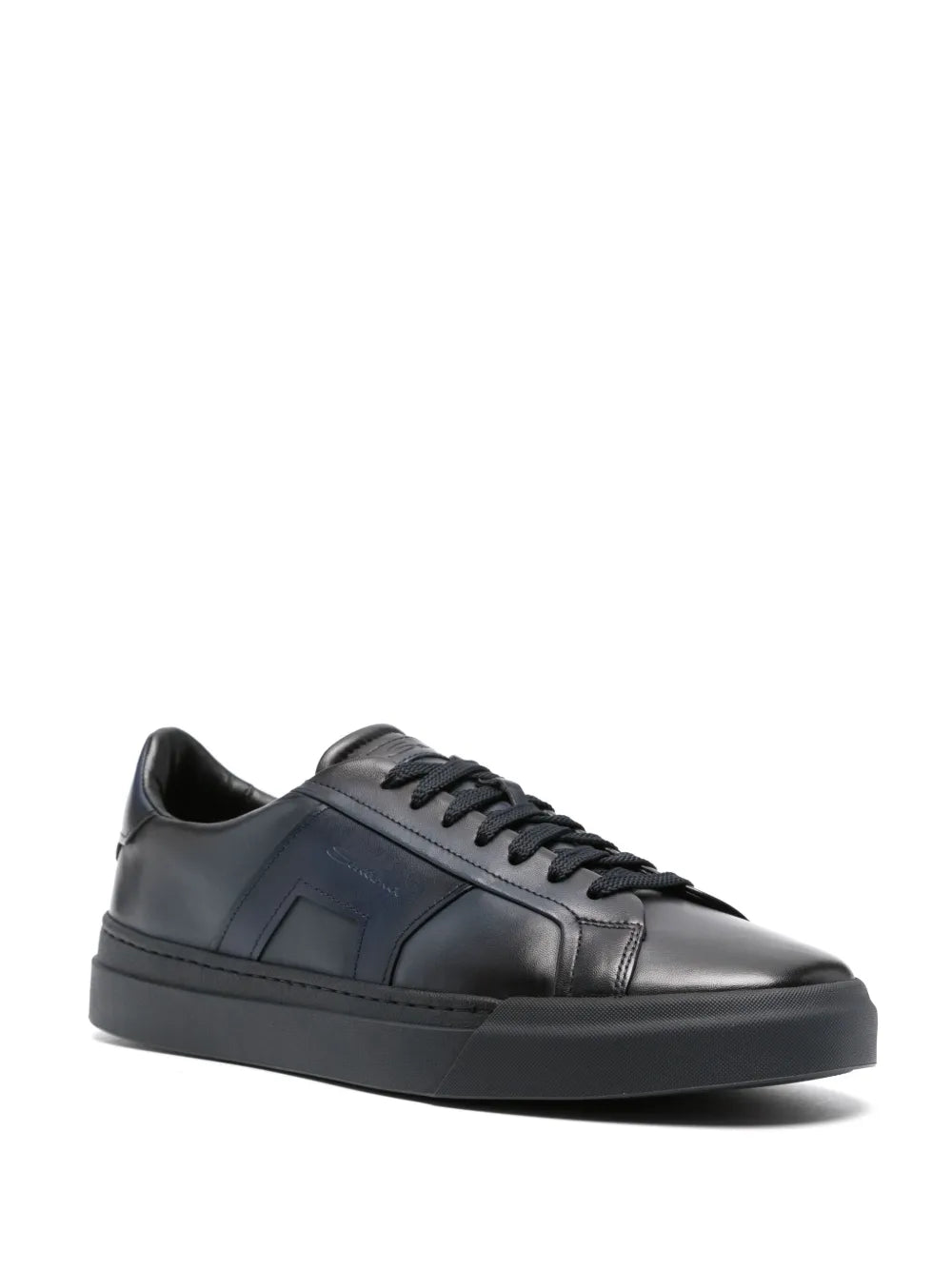 Santoni Logo-Debossed Sneakers