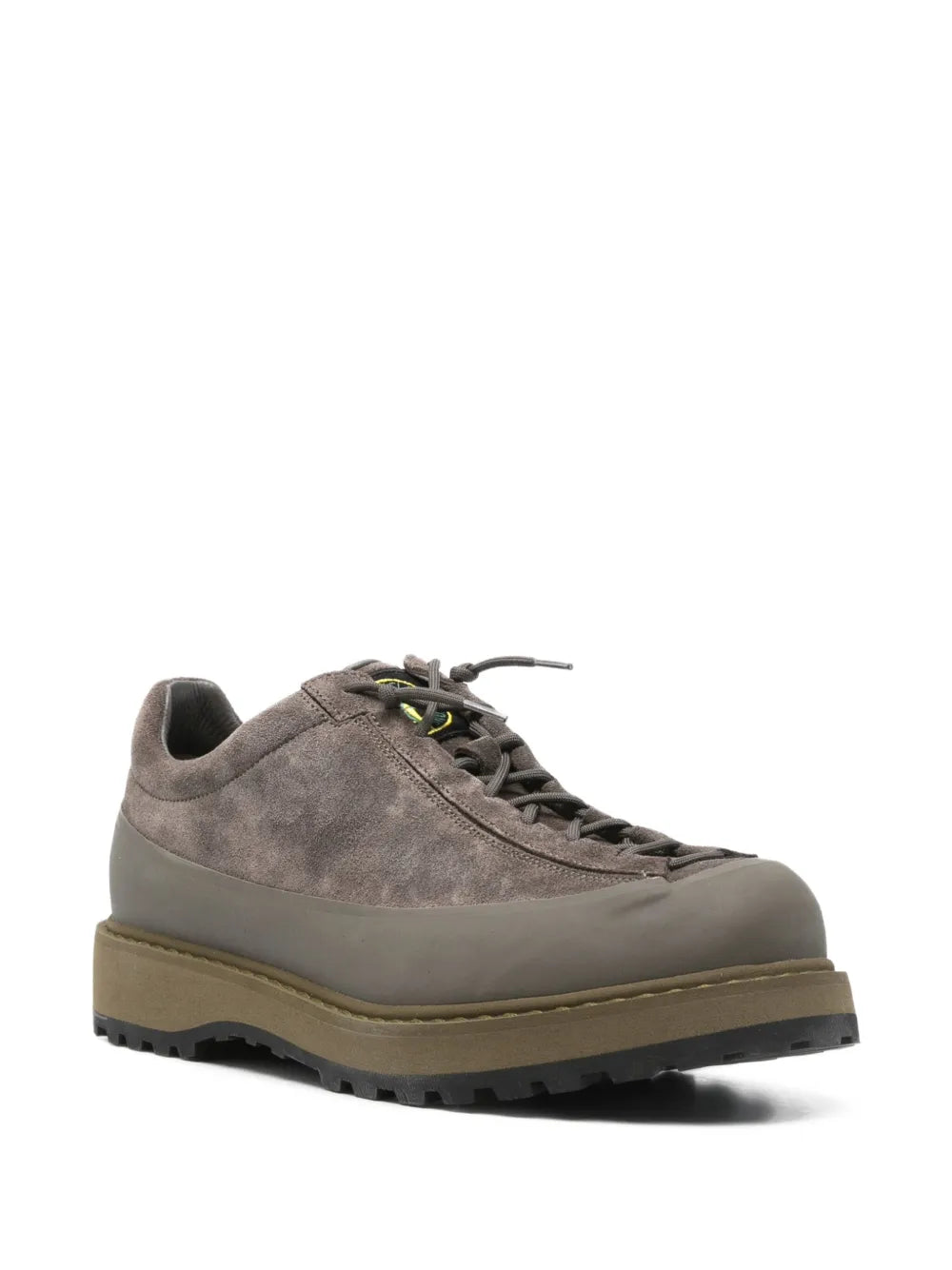 Stone Island Lace-Up Suede Sneakers