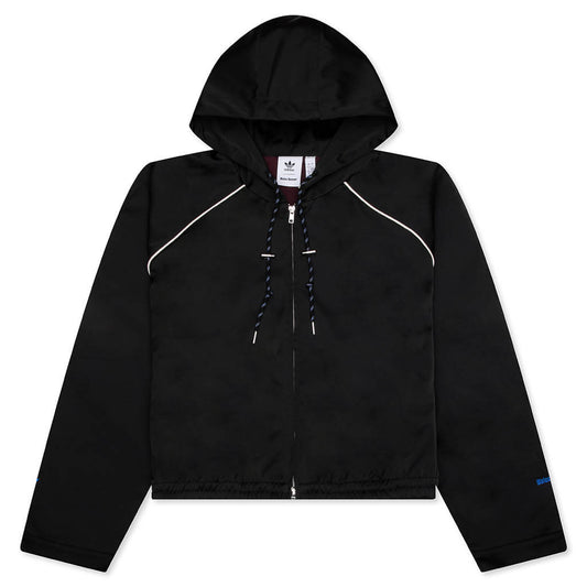 Adidas x Wales Bonner Women's Satin Hoodie - Black