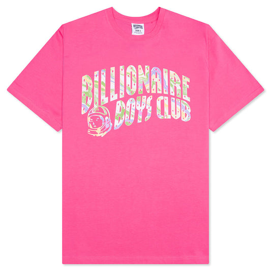 BB Arch S/S Tee - Carmine Rose