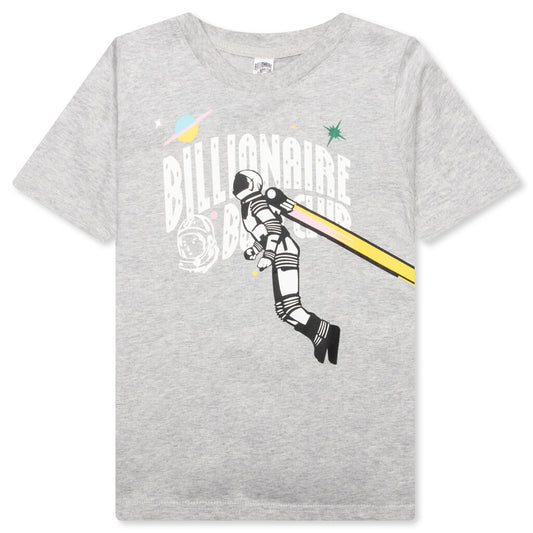 Kids BB on My Way S/S Tee - Heather Grey