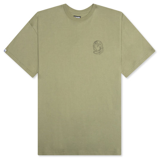 BB Linework S/S Knit - Oil Green