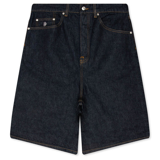 Big Ol Denim Shorts- Rinsed Indigo
