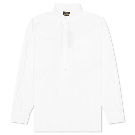 Double Round Collar Shirt - Off White
