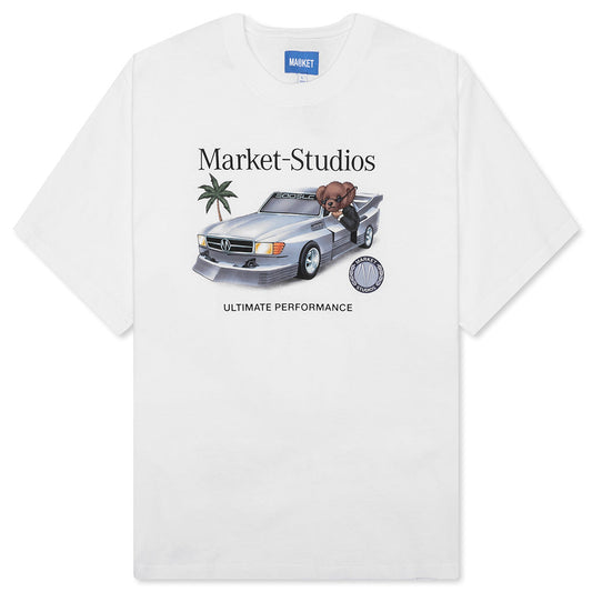 Des Bear T-Shirt - White