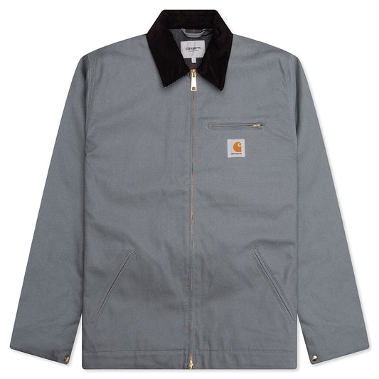 Detroit Jacket Rigid - Dove Grey/Black