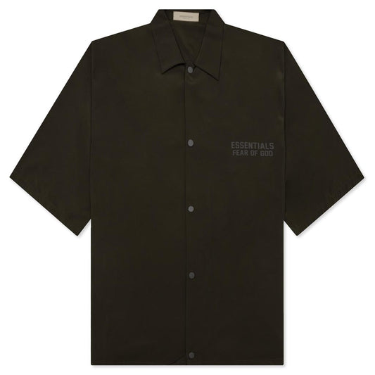 S/S Nylon Shirt - Black