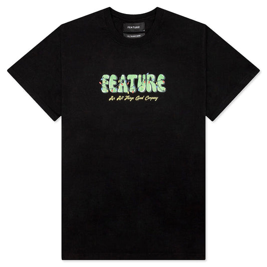 Festive Lights Tee - Black