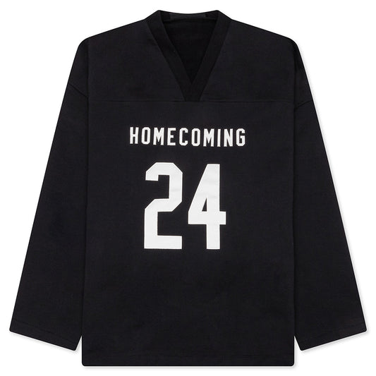 Heavy Fleece Hockey Jersey - Black