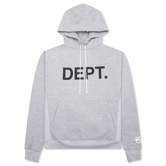 Logo Hoodie - Heather Grey