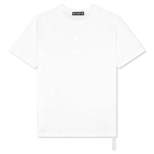 Glass Beaded T-Shirt - White