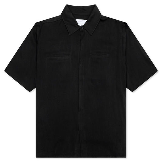 May You Be Safe Button Up - Black
