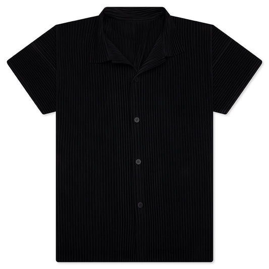 MC April Button Up - Black