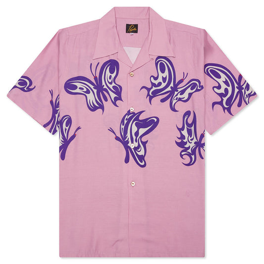 Needles x Kae Tanaka Kt Papillon S/S One-Up Shirt - Old Rose