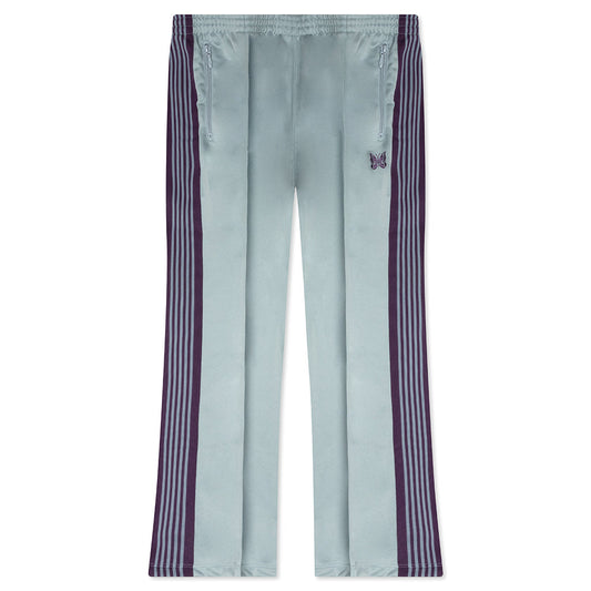 Poly Smooth Boot-Cut Track Pant - Sax