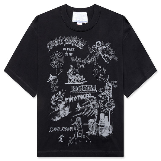 Scribbles Tee - Black