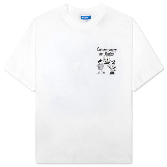 Smiley Museum UV T-Shirt - White