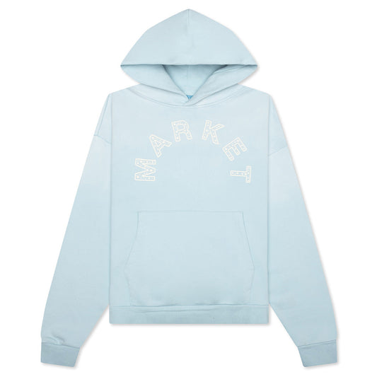Starry Arc Hoodie - Ice Blue
