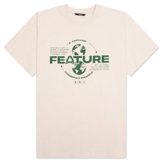 Sustained Earth Tee - Oatmeal