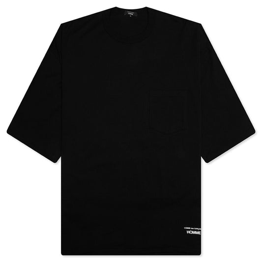 Cotton Jersey T-Shirt - Black