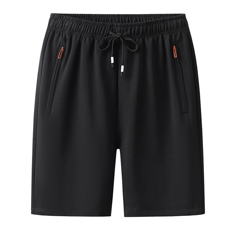 Men's Plus-Size Loose-Fitting Breathable Casual Sports Shorts